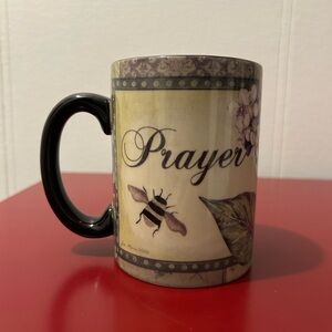 Carson Home Accents Prayer Bee Mug With Mark 11:24 On The Back